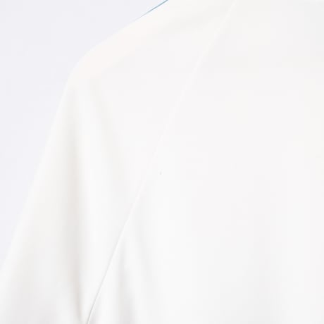 70-80s Vintage adidas Ventex ATP Track Jacket White × Light Blue (Made in France)
