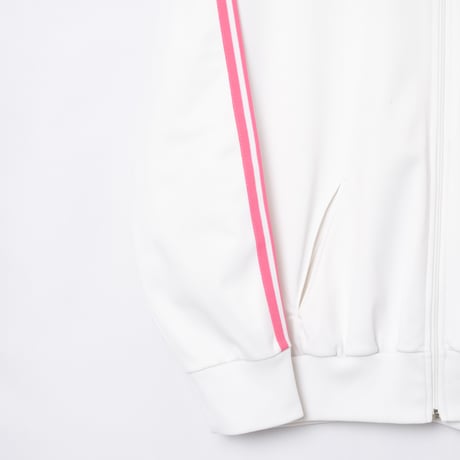 80s Vintage adidas Track Jacket White × Pink (Made in France)