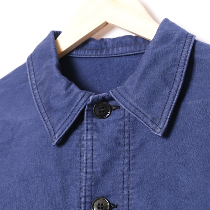 40-50s France Vintage Le Mont St Michel Blue Mo