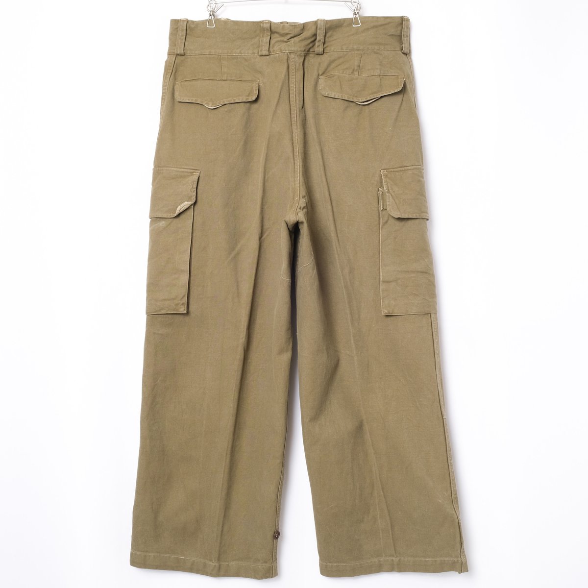 50s フランス軍 M47 比翼 前期 実物 25 カーゴ パンツ ワイド WAIPER.inc ワイパーインク フランス軍 M-47 カーゴパンツ 前期