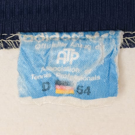 70-80s Vintage adidas ATP Ivory×Navy Track Jacket