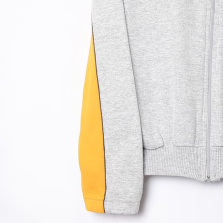 80s Vintage adidas Ventex Hoodie Gray × Mustard （Made in France)