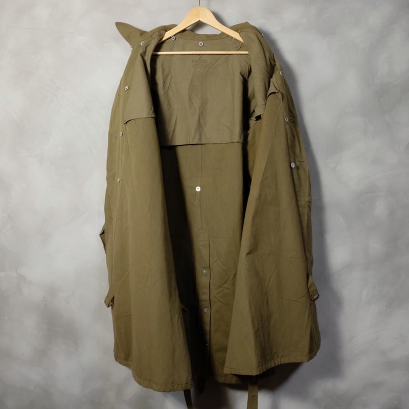 French Army M35 long motorcycle coat Cotton Lin French Army M35 long motorcycle coat Cotton Lin