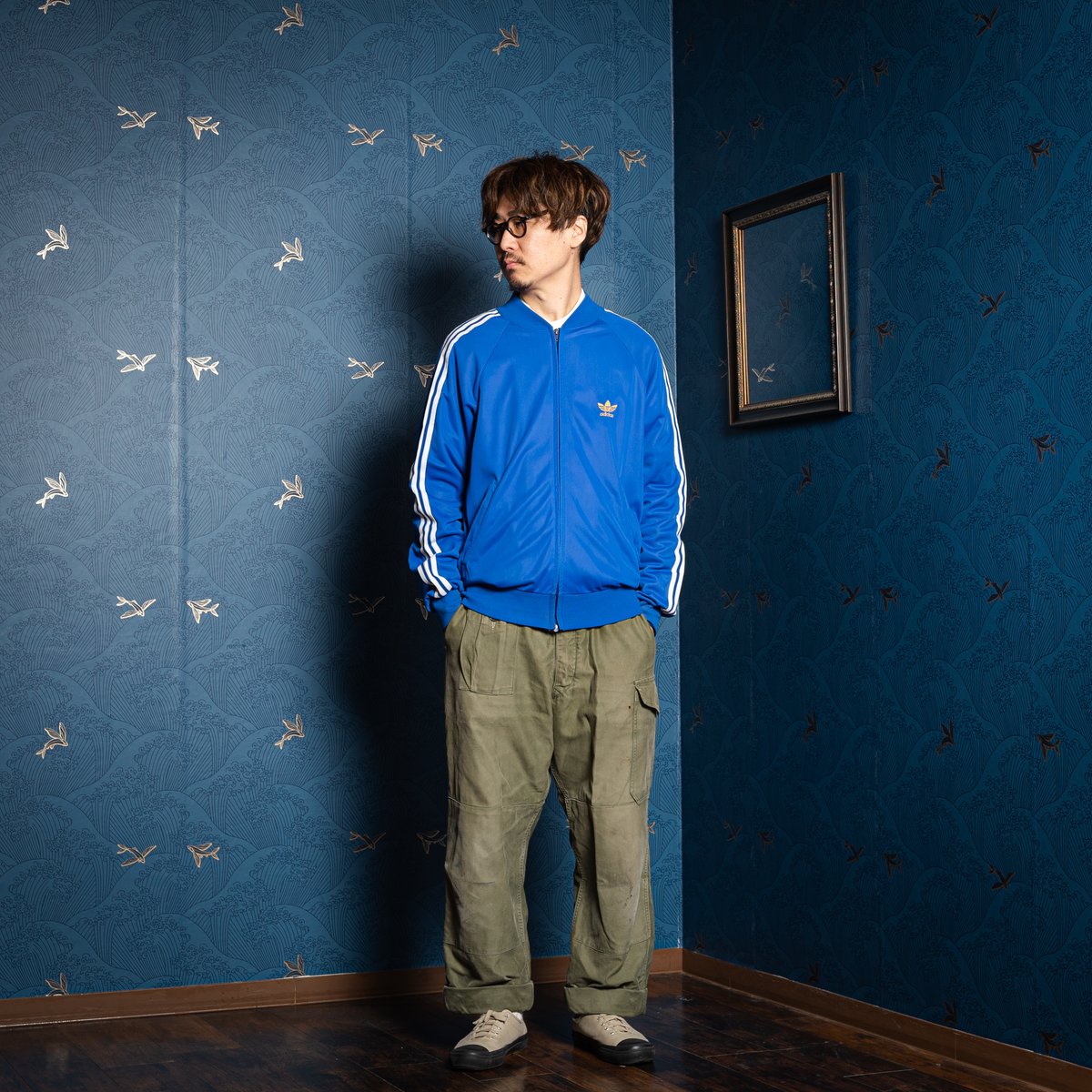 70s Vintage adidas Ventex ATP Track Jacket Blue 70s Vintage adidas Ventex ATP Track Jacket Blue