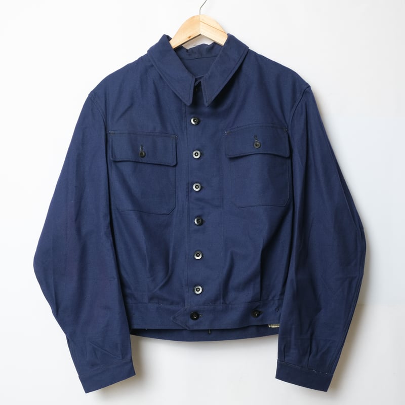 ジャケット・アウター FRENCH MILITARY M-41 MECHANIC JACKET 40's] French Army M41 MECHANIC JACKET