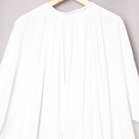 Early 1900s France  Antique Cotton Church Smock