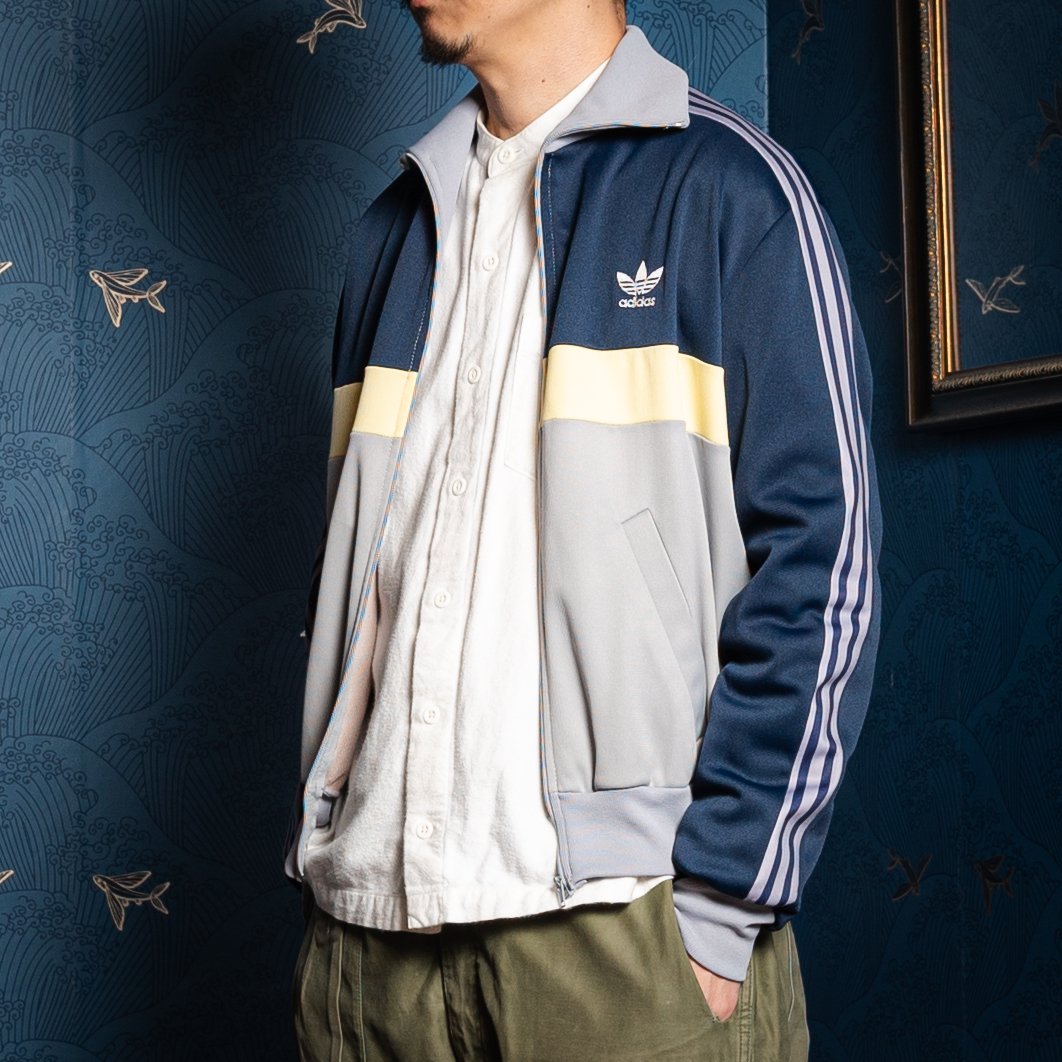 70-80s Vintage adidas Ventex Track Jacket Grey 70-80s Vintage adidas Ventex Track Jacket Grey