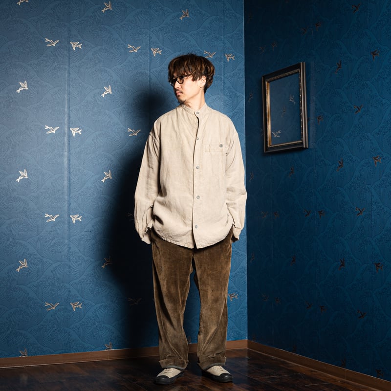 French Army Linen Bourgeron Jacket | Ugla パンと古着と本 French Army Linen Bourgeron Jacket | Ugla パンと古着と本