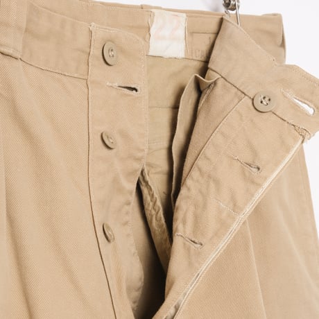 French Army M52 Chino Trousers Late Size 22