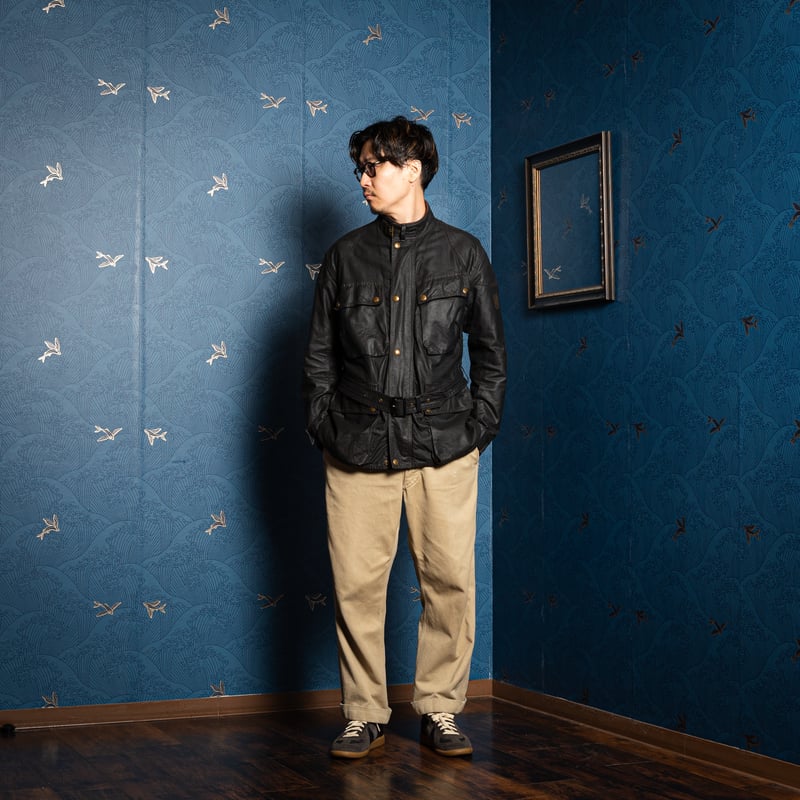 60s Belstaff TRIALMASTER Sammy Miller Tag Size