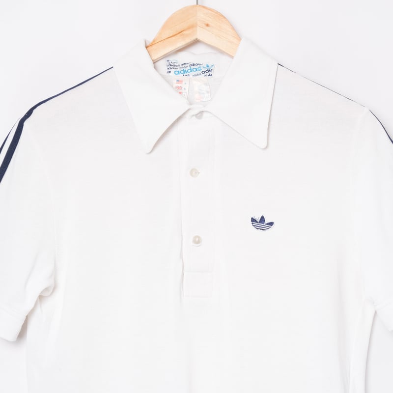 80s Vintage adidas Ventex ATP Half Sleeve Polo
