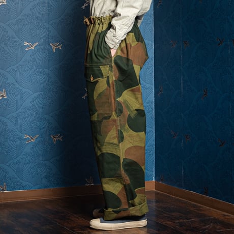 Belgian Army Brush Stroke Camo First Paratrooper Trousers Dead Stock