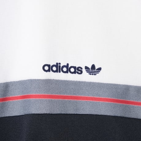 70-80s Vintage adidas Ventex Track Jacket Navy × White × Lines (Made in France)