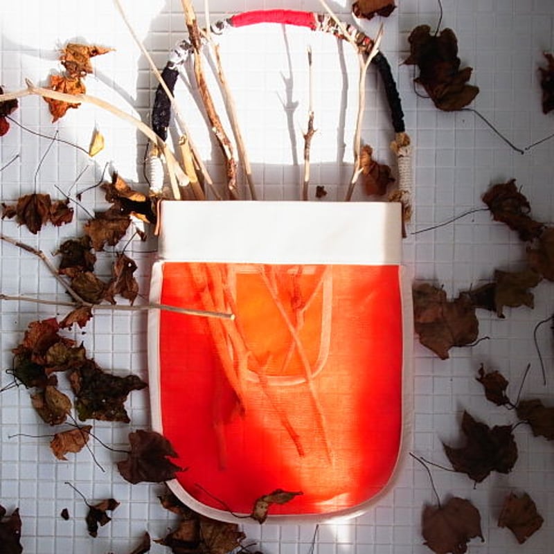 連尺バッグ d.赤 | TARASUKIN BONKERS LABORATORY