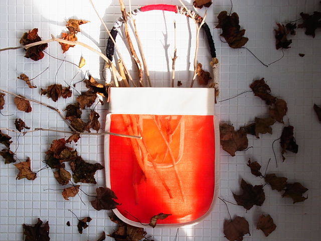 連尺バッグ d.赤 | TARASUKIN BONKERS LABORATORY