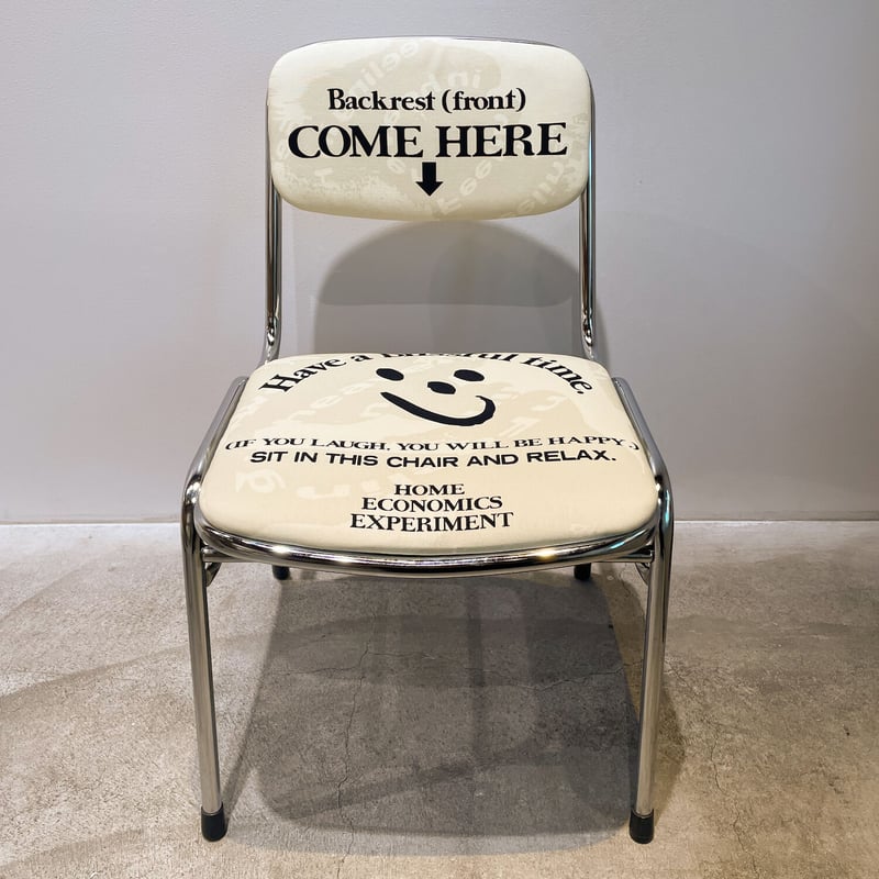 椅子(チェア)・スツール  ECONOMICS EXPERIMENT metal chair stacking ] HOME ECONOMICS EXPERIM