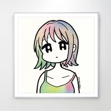 原画作品 「spray girl」/ conix