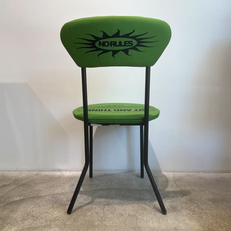 [ Metal chair - green ] HOME ECONOMICS EXPERIMENT