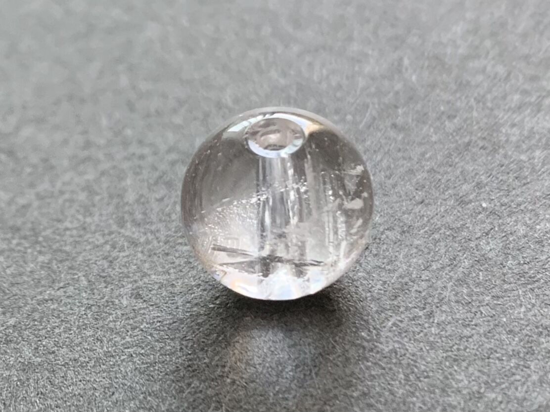 m10）407gマニカラン水晶マスタークリスタル虹 レムリアンリッジ