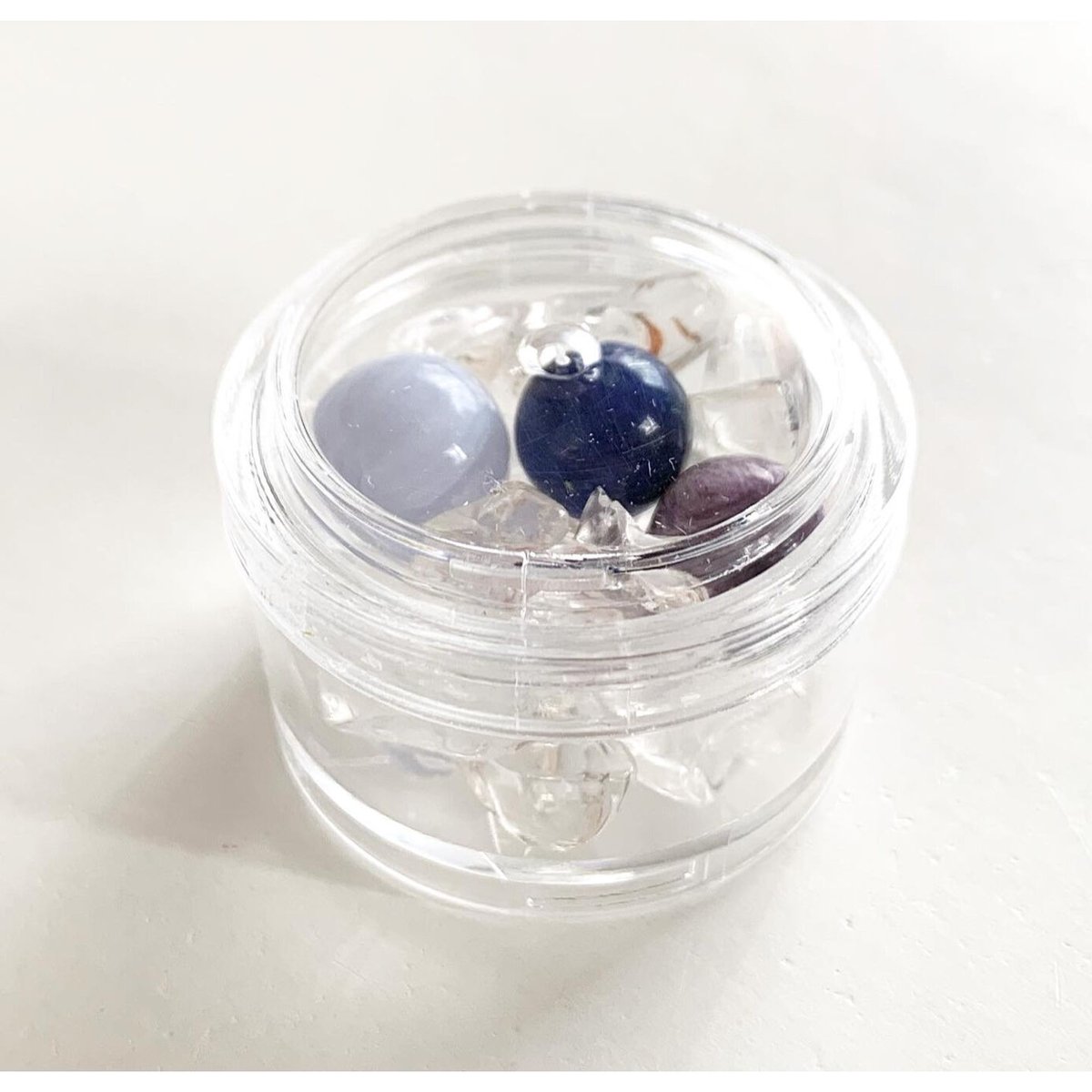 ちょこっと瞑想スフィアセット＊チャロアイト10mm／ラピスラズリ