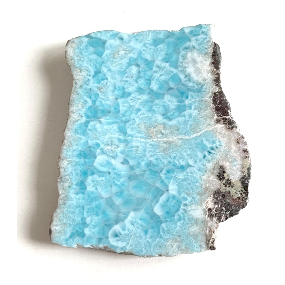 ラリマー　原石　一面研磨　① ラリマー＊原石 一面磨き | Crystal♪Garden