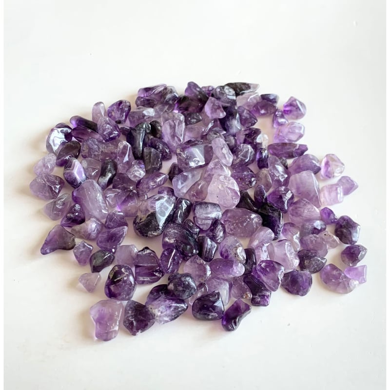 A★セール特選品★紫水晶✴︎300g【天然石アメジストクォーツさざれ】プレ付♡ A☆セール特選品☆紫水晶✴︎300g【天然石アメジストクォーツ