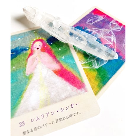 水晶 シンギングクリスタル＊ポイント