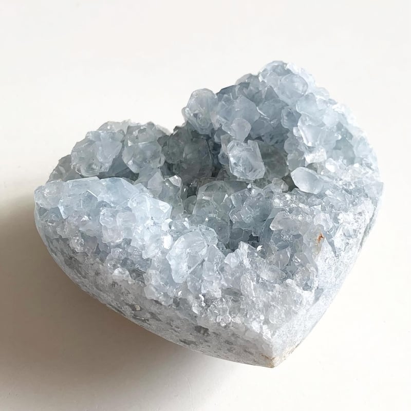 セレスタイト 原石 大ハート