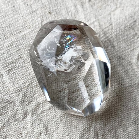 ブラジル産六角カットホワイトクオーツ ブラジル産六角カットホワイトクオーツ