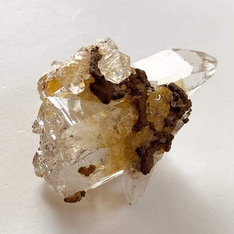 水晶 ゴールデンヒーラー＊クラスター／ヒマラヤ  ガネーシュヒマール産