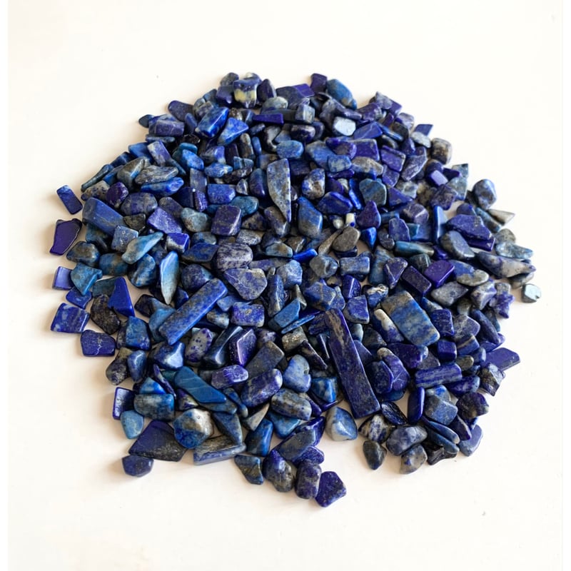 ★セール特選一連★『聖なる石』【約85cmラピスラズリさざれ連】❤️ ☆バーゲン特選品☆『聖なる石』【約85cmラピスラズリさざれ連】❤️