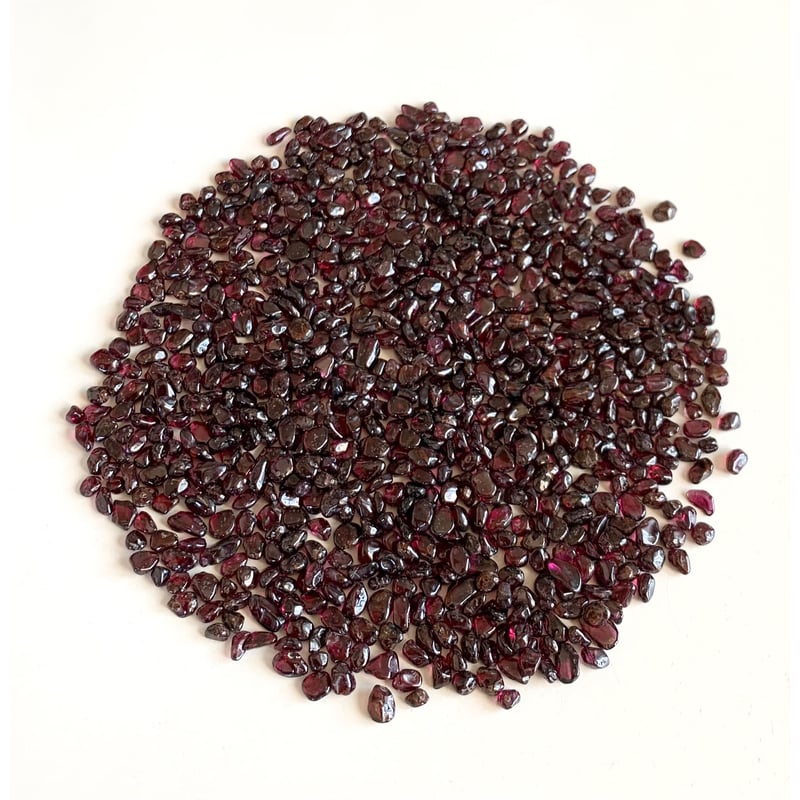 ★特選一石★実りの象徴♡100g【ハイクォリティ小粒透明☆ガーネットさざれ】❤️ ☆特選一石☆実りの象徴♡100g【ハイクォリティ小粒透明