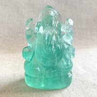 グリーンフローライト＊ガネーシャ神