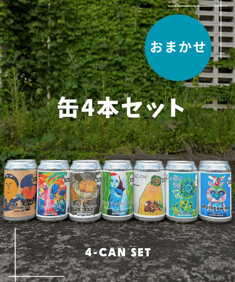 【組み合わせおまかせ！】 350ml缶4本セット