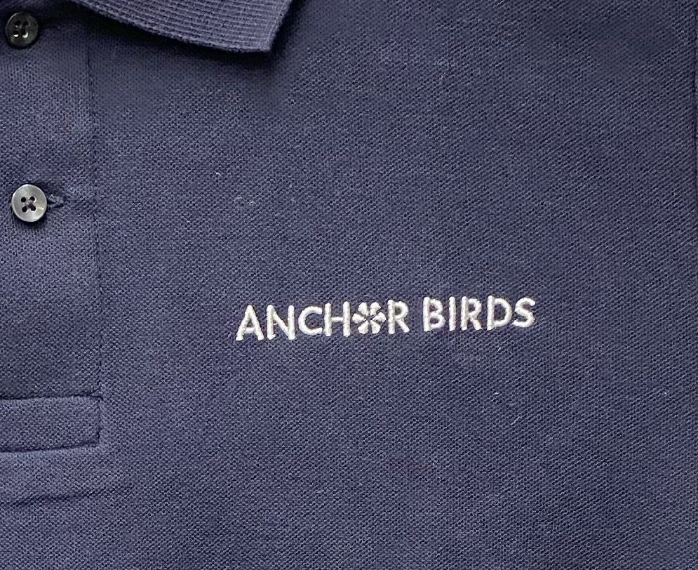 アンカーバードオリジナルポロシャツ ANCHOR BIRDS STORE