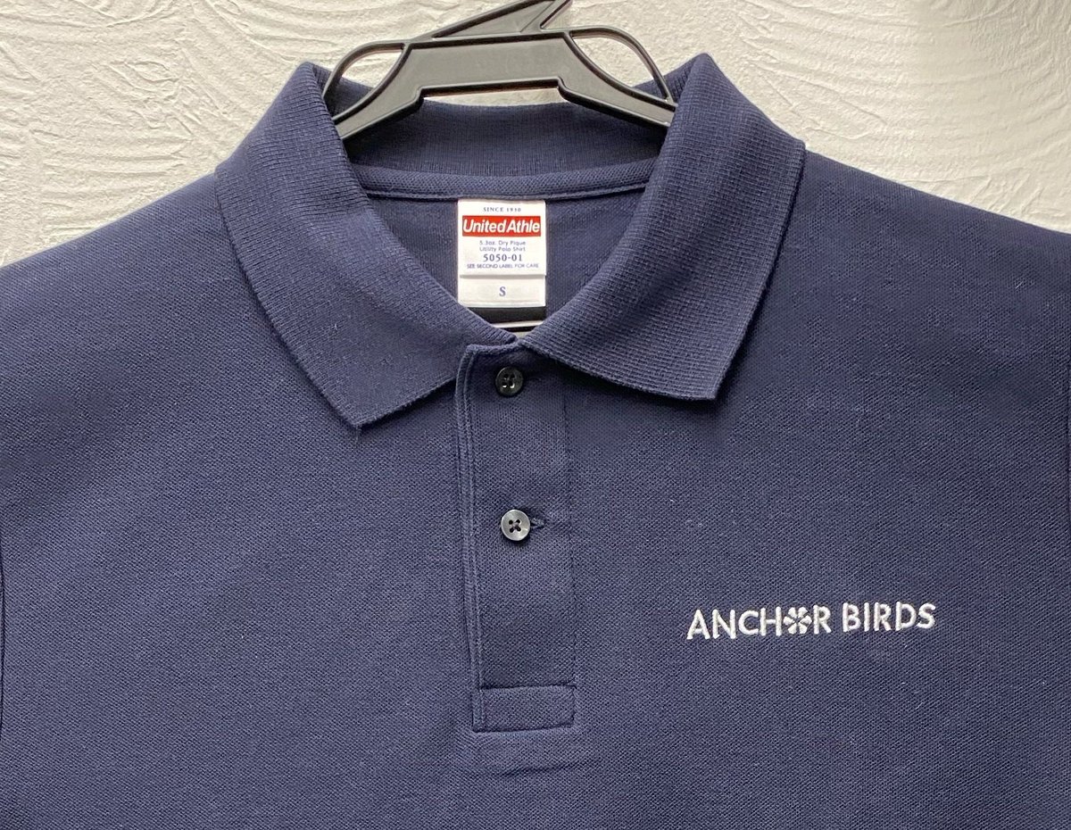 アンカーバードオリジナルポロシャツ ANCHOR BIRDS STORE