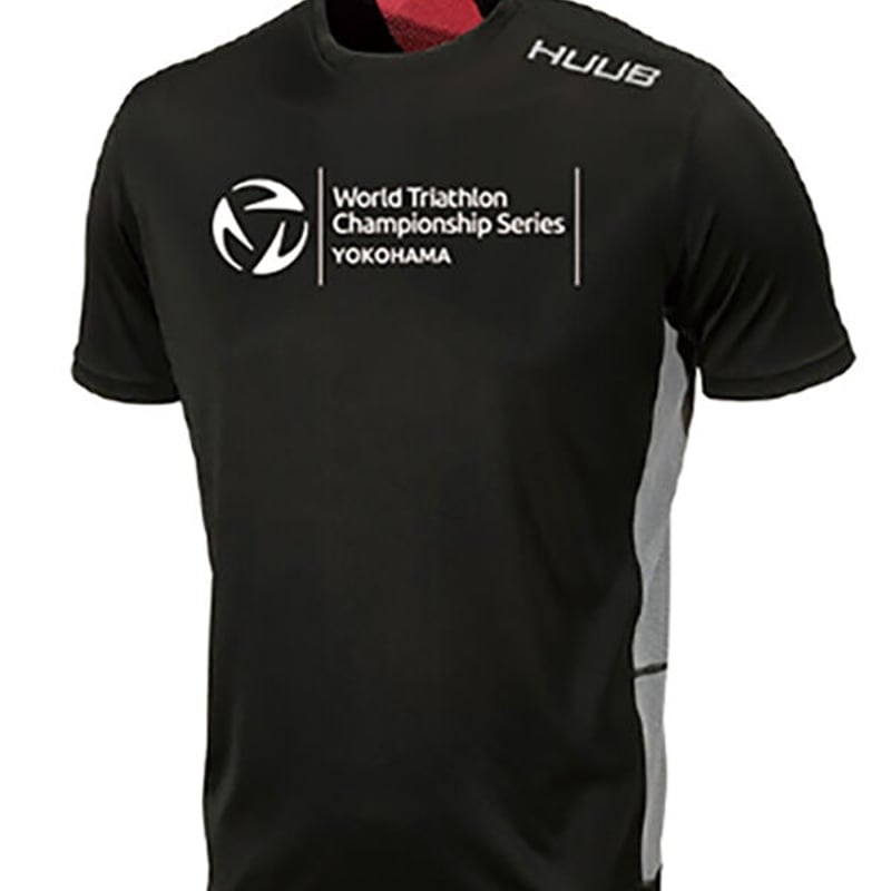 【非売品】YOKOHAMA 20  GROUND ボール型Tシャツ WTCS横浜大会オリジナル限定販売 HUUBウェア Tシャツ | Yokohama Triat