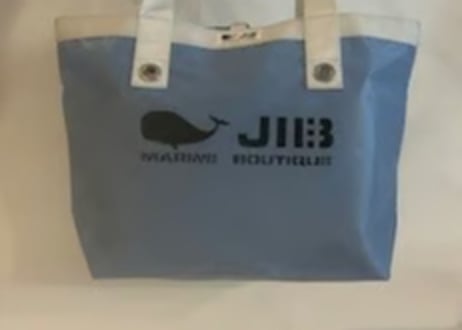 Fortune JIB Shop /くじらのマーク,セイルクロスを使ったトート