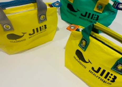 Fortune JIB Shop /くじらのマーク,セイルクロスを使ったトート