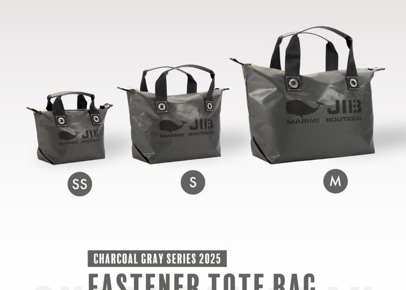 JIB ファスナートート (チャコールグレー限定色) | Fortune JIB Shop /