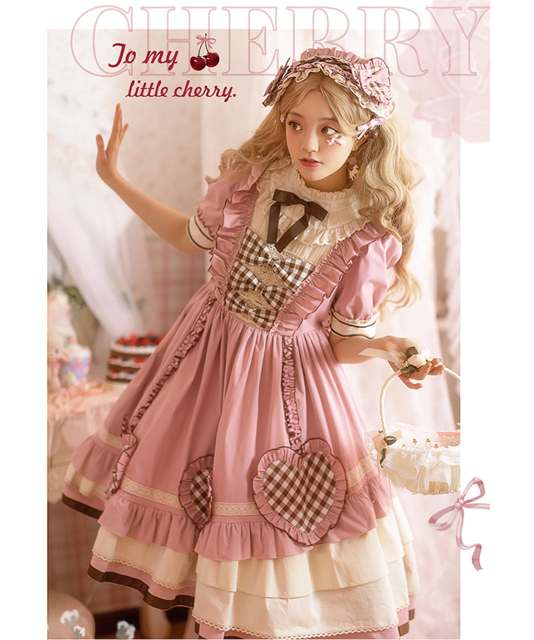 d.Alice】リトルチェリー ワンピース ロリィタ | d.Alice (ディー