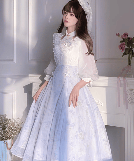 d.alice ロリータ3点セット 猫柄 人気第14位 ロリータファッション通販 SEASONZ アイドル衣装