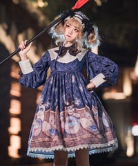 【d.Alice】クリスタルキャット ワンピース ロリィタ