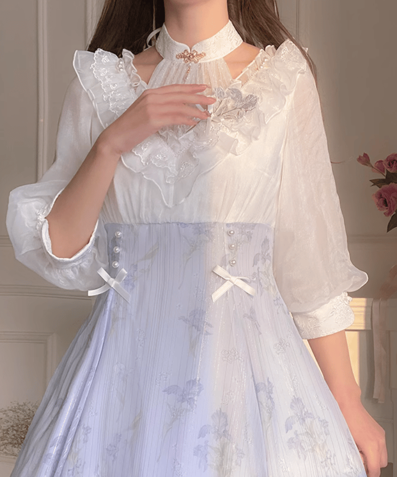 【10/17迄】ワンダーザシー　ワンピース　ブルー　アリス ToAlice】S3087ハートバックルガーターリング - To Alice