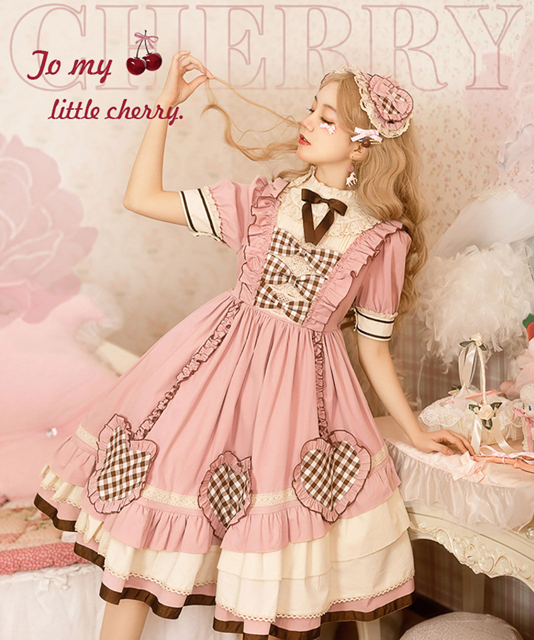 d.Alice】リトルチェリー ワンピース ロリィタ | d.Alice (ディー