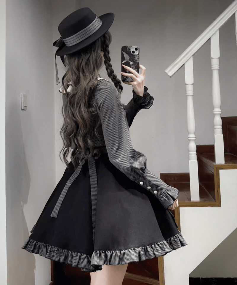 Dolly Girl付け袖ワンピース　黒 2025年最新】dolly girl付け袖ワンピースの人気アイテム - メルカリ