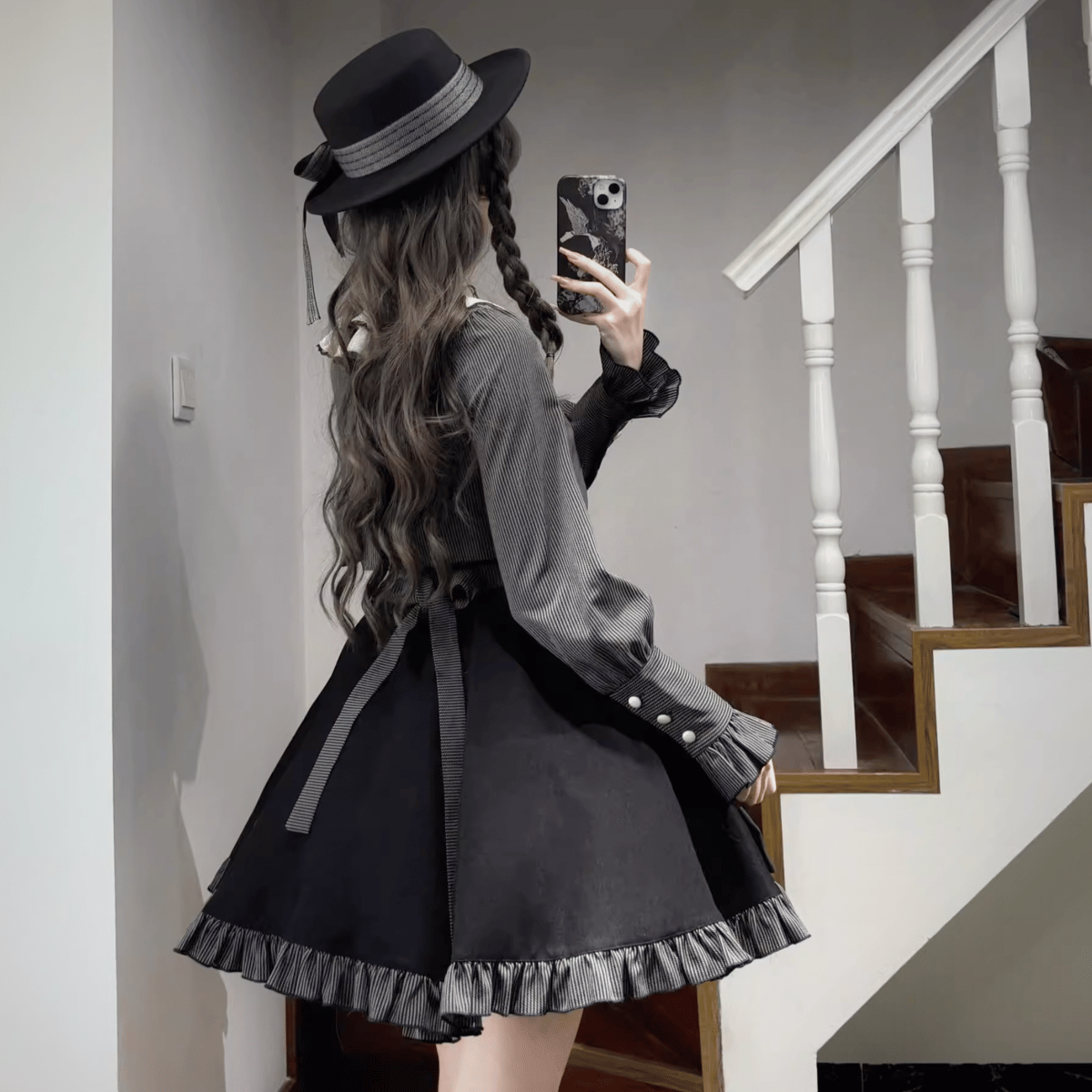 d.Alice】ストライプジャケット付き ワンピース | d.Alice (ディー