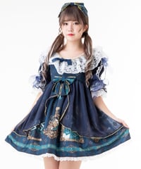 【d.Alice】トランプ柄ワンピース