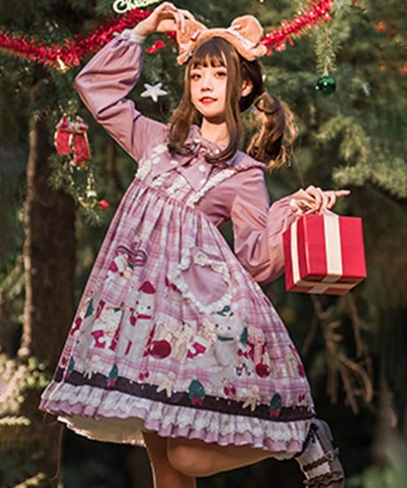 【d.Alice】ウィッシュベア ワンピース ロリィタ