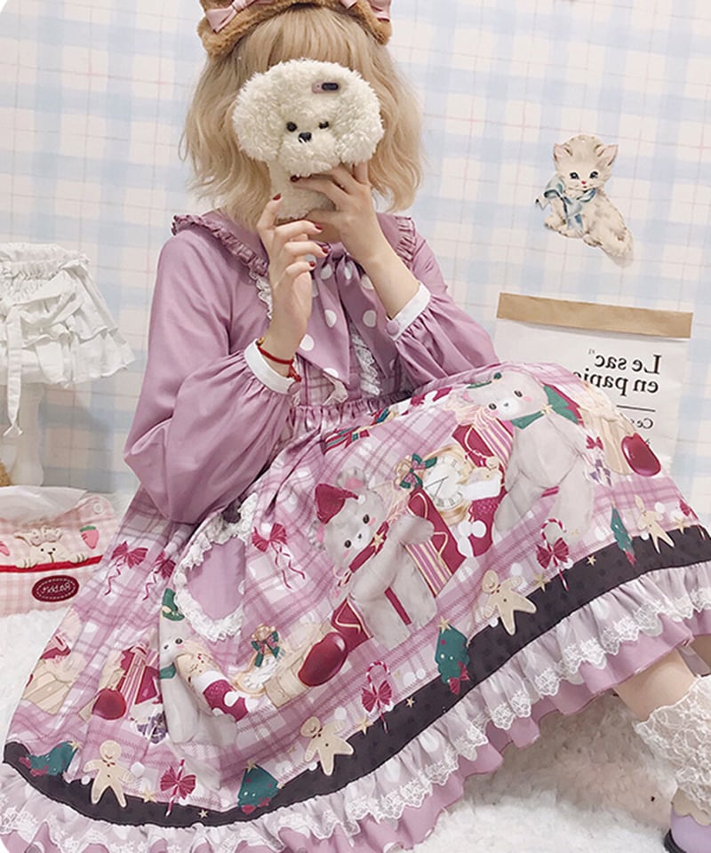 工房ベア メロディー（ピンク） ハンドメイド テディベア ラティニティ